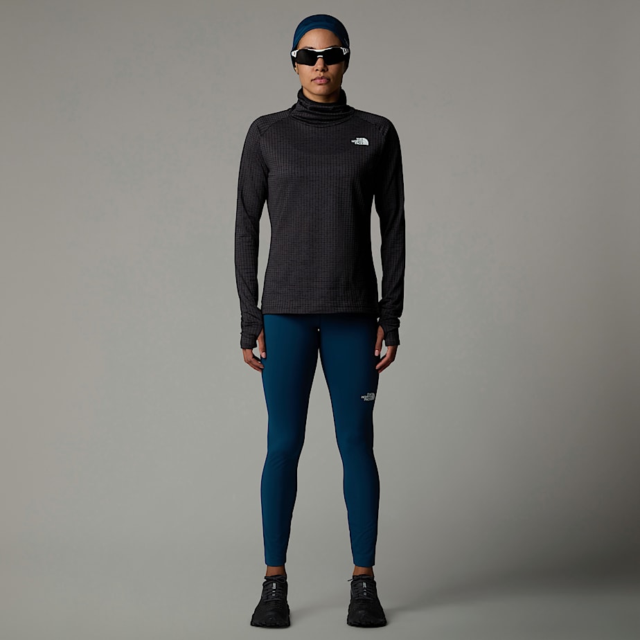 Camiseta The North Face Flex Warm Funnel Neck Mujer Negros | NF0A57M6W