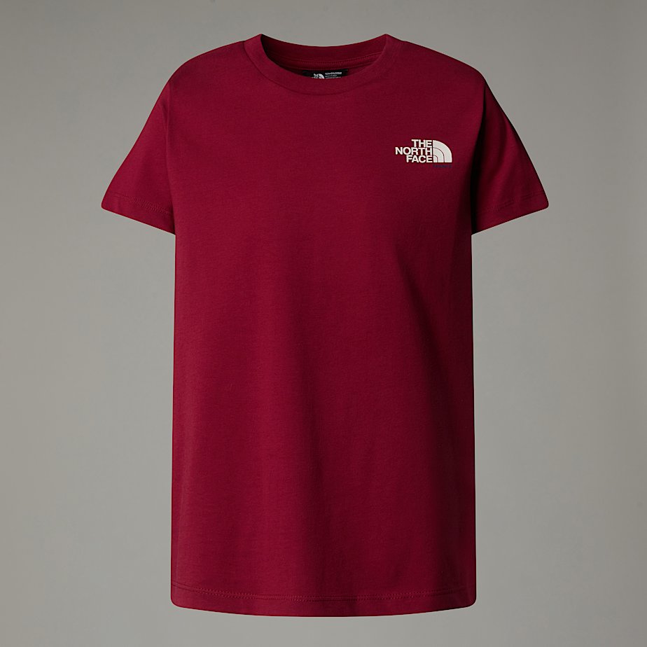Camiseta The North Face France Redbox Niños Rojos | NF0A07F3L