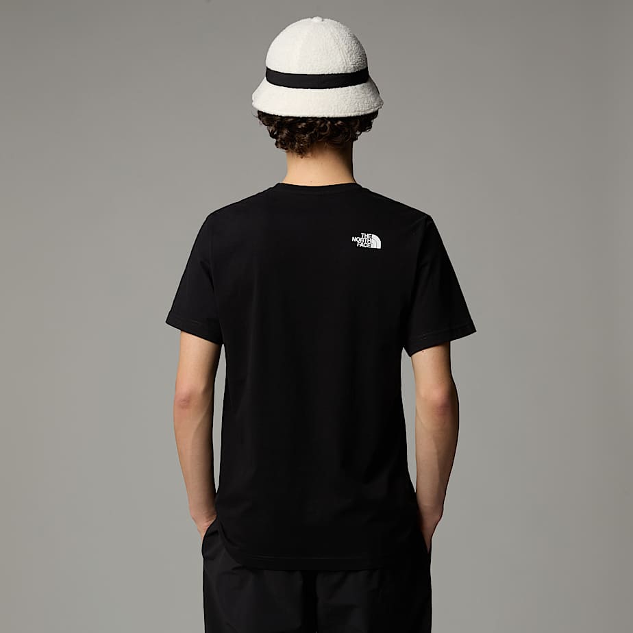 Camiseta The North Face Half Dome Hombre Negros | NF0A05L0R