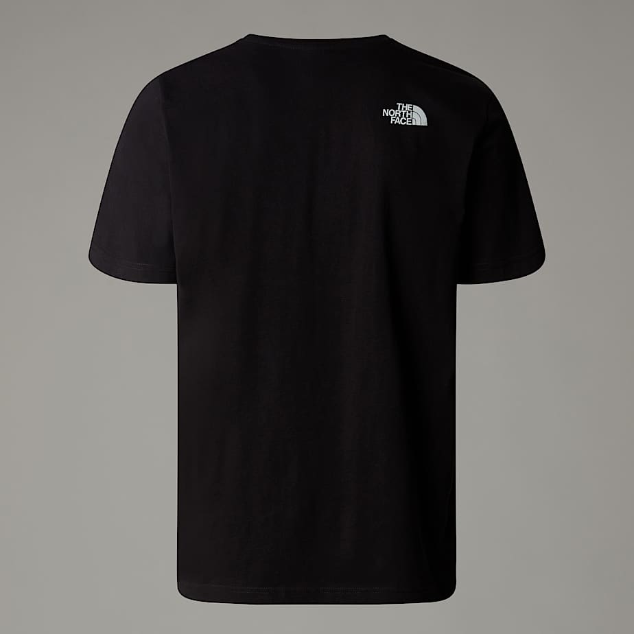 Camiseta The North Face Half Dome Hombre Negros | NF0A05L0R