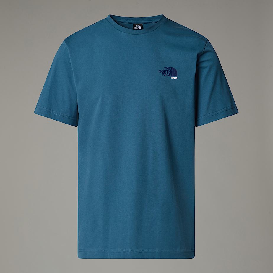 Camiseta The North Face Italy Redbox Hombre Azules | NF0A42L3M