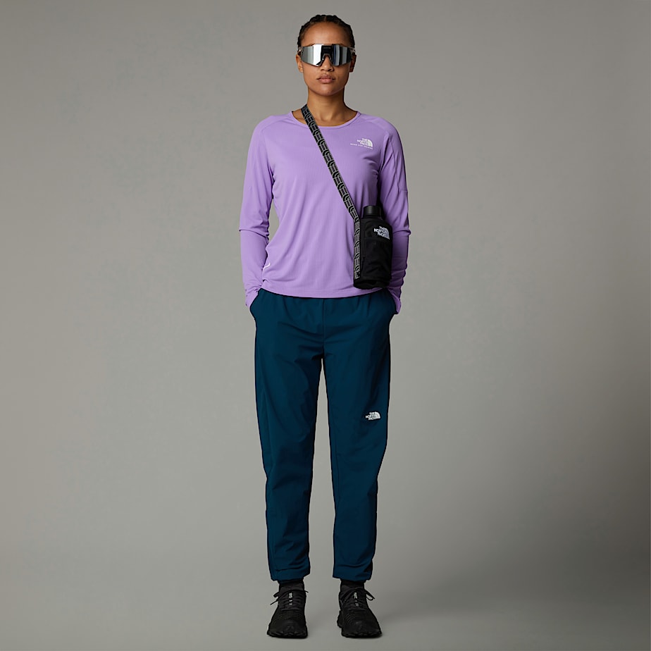 Camiseta The North Face Kikash Long-Sleeve Mujer Morados | NF0A90Z6Y
