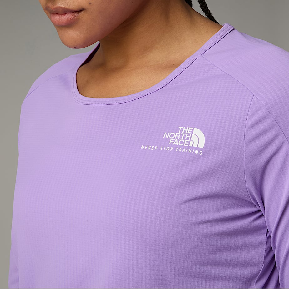 Camiseta The North Face Kikash Long-Sleeve Mujer Morados | NF0A90Z6Y
