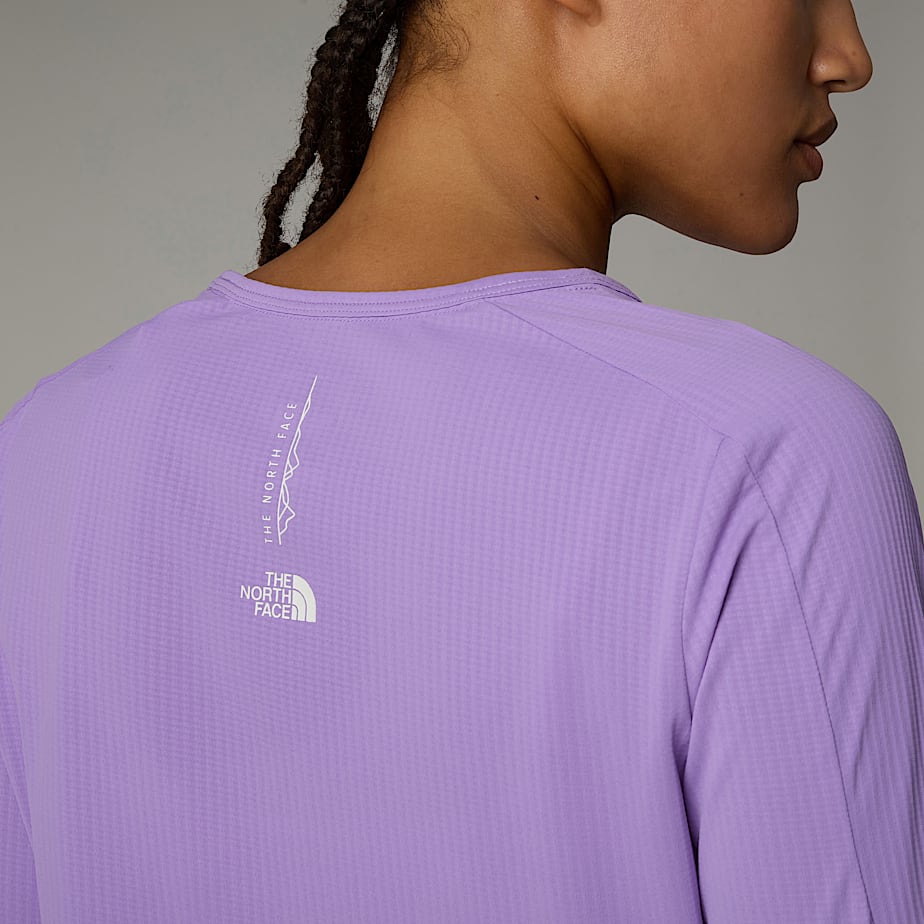Camiseta The North Face Kikash Long-Sleeve Mujer Morados | NF0A90Z6Y