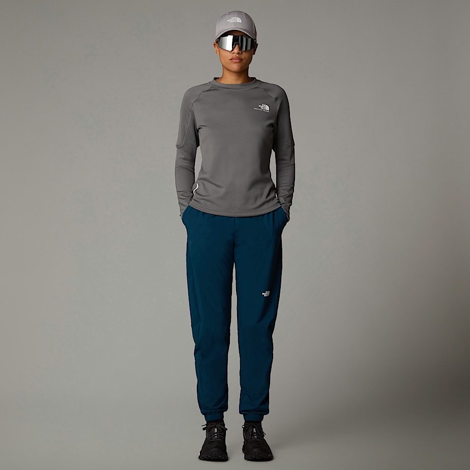 Camiseta The North Face Kikash Warm Long-Sleeve Mujer Grises | NF0A79S1D