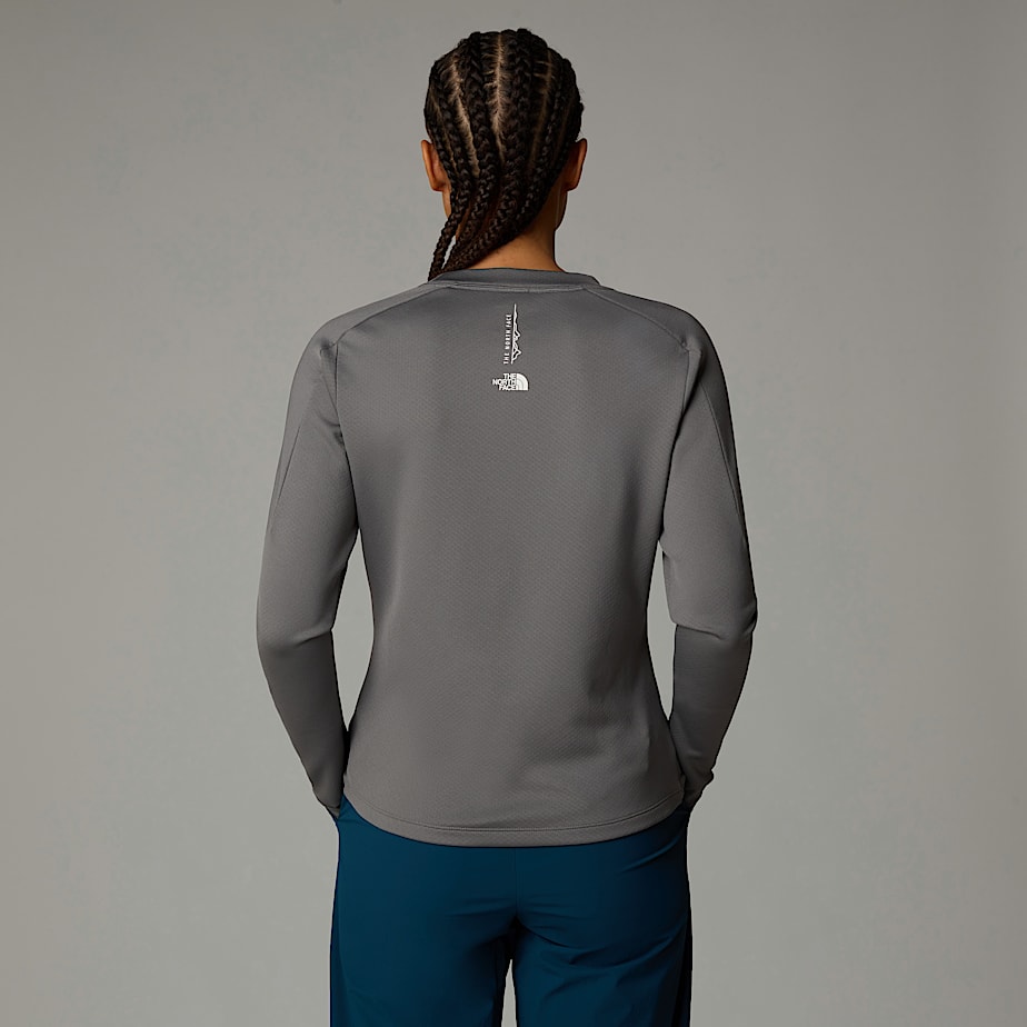 Camiseta The North Face Kikash Warm Long-Sleeve Mujer Grises | NF0A79S1D