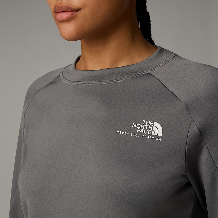 Camiseta The North Face Kikash Warm Long-Sleeve Mujer Grises | NF0A79S1D