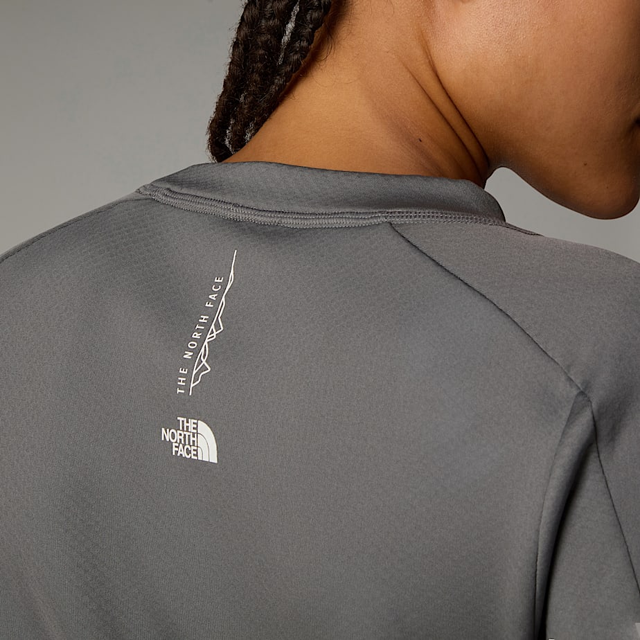Camiseta The North Face Kikash Warm Long-Sleeve Mujer Grises | NF0A79S1D