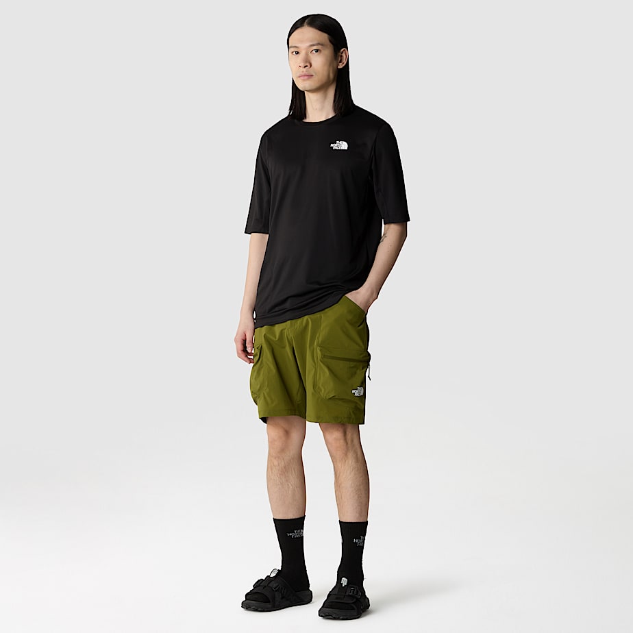 Camiseta The North Face LIGHTRANGE™ Packable Hombre Negros | NF0A18T9W