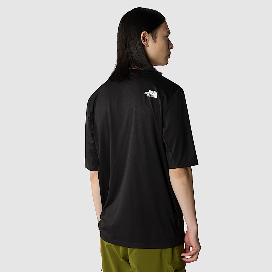 Camiseta The North Face LIGHTRANGE™ Packable Hombre Negros | NF0A18T9W