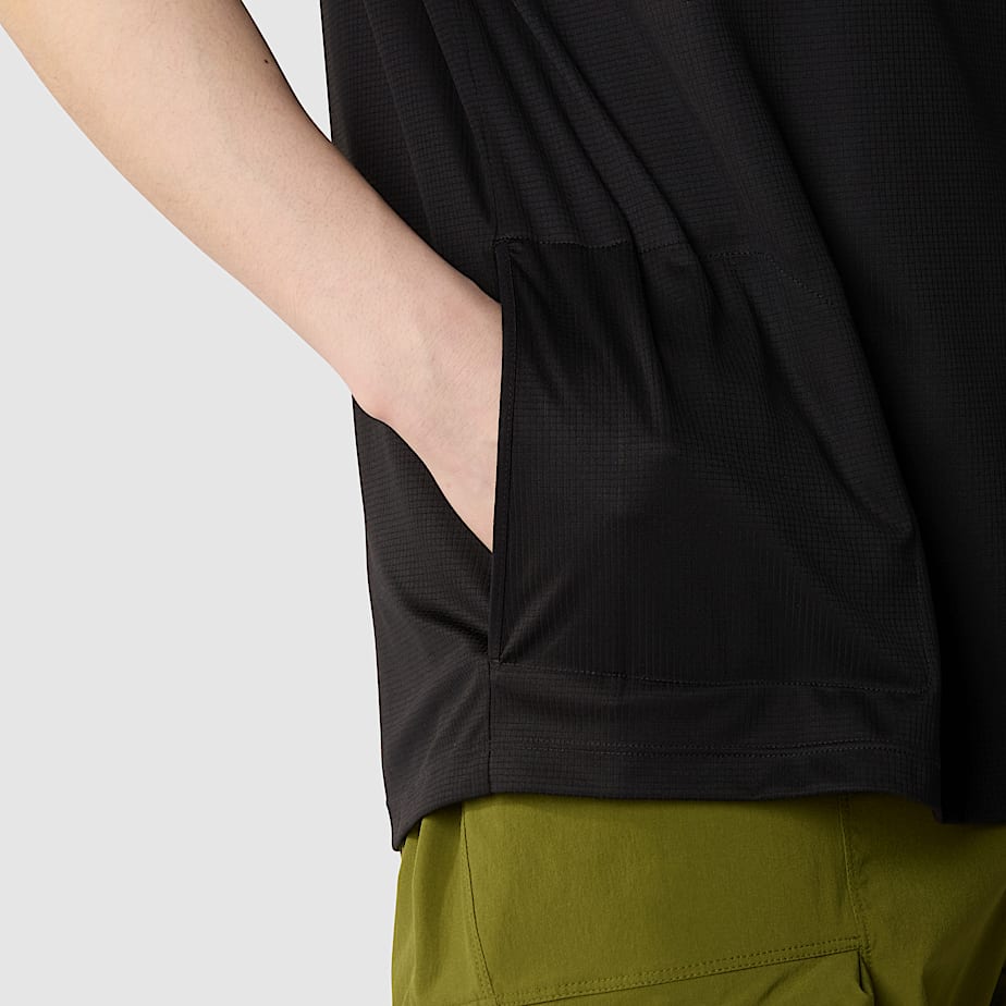 Camiseta The North Face LIGHTRANGE™ Packable Hombre Negros | NF0A18T9W