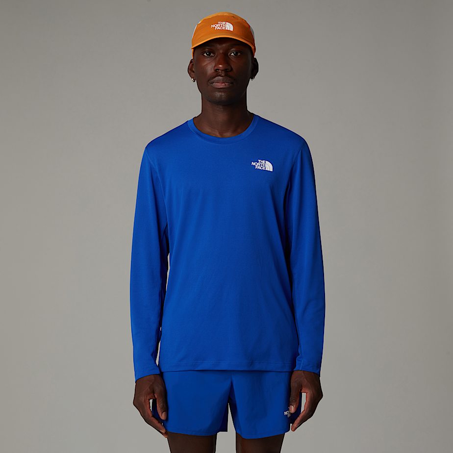 Camiseta The North Face Lightbright Long-Sleeve Hombre Azules | NF0A29M6X
