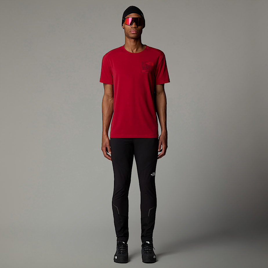 Camiseta The North Face Lightning Graphic Hombre Rojos | NF0A98X3F