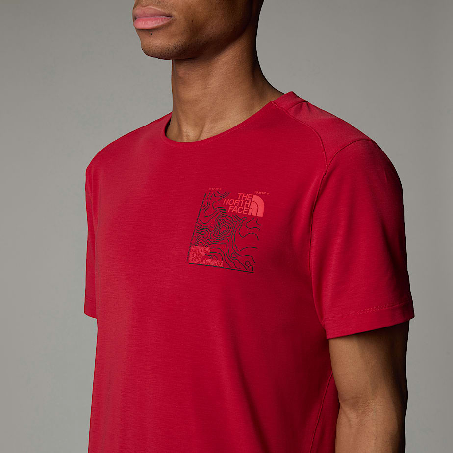 Camiseta The North Face Lightning Graphic Hombre Rojos | NF0A98X3F