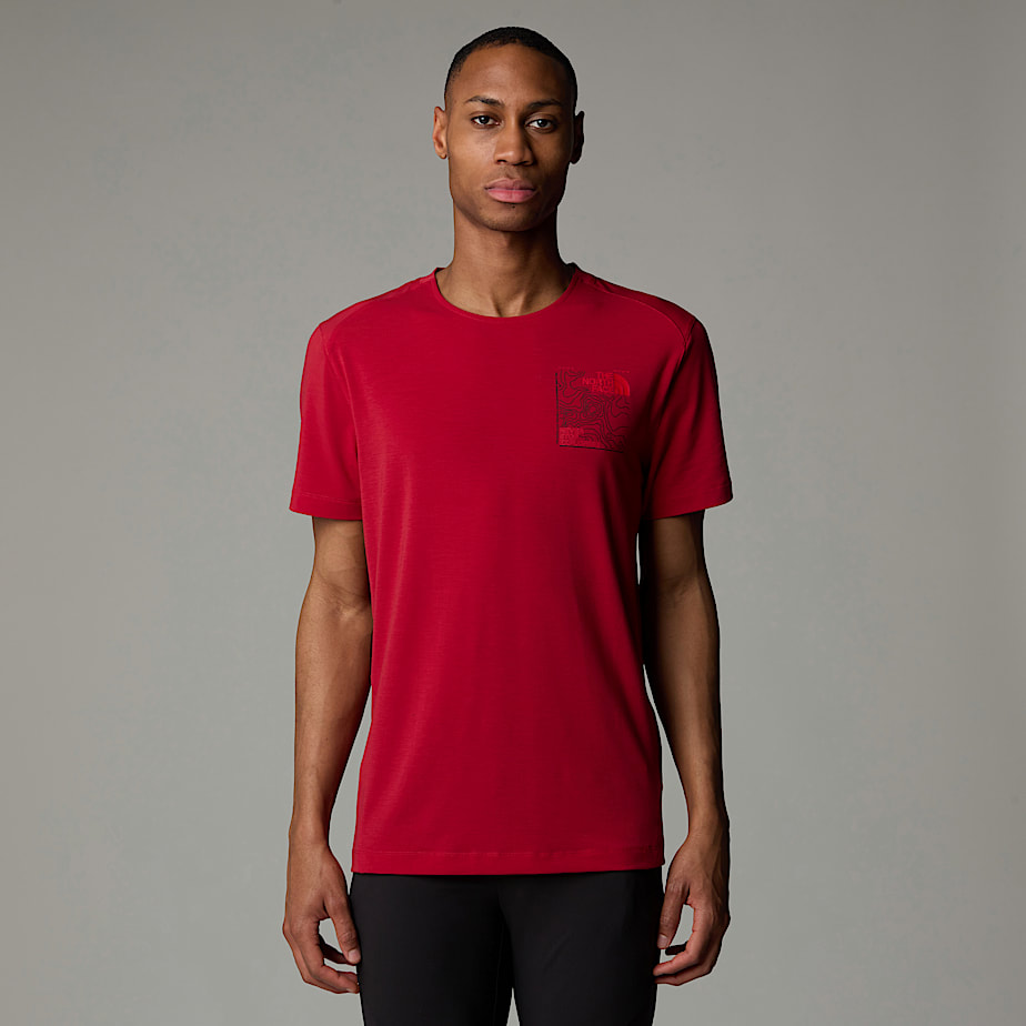 Camiseta The North Face Lightning Graphic Hombre Rojos | NF0A98X3F