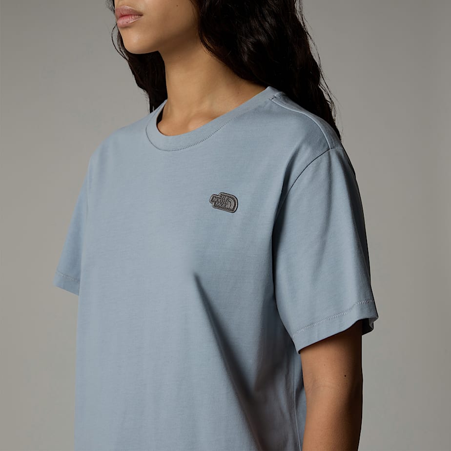 Camiseta The North Face Natural Dye Mujer Grises | NF0A67G1Y