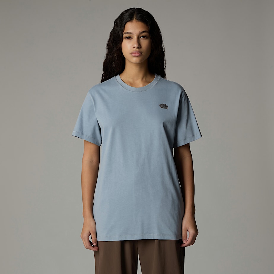 Camiseta The North Face Natural Dye Mujer Grises | NF0A67G1Y