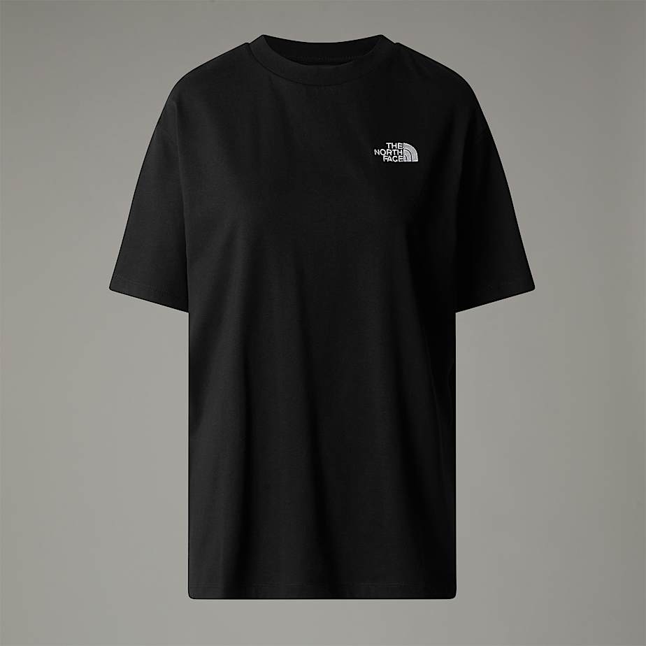 Camiseta The North Face Oversized Simple Dome Mujer Negros | NF0A94H3W