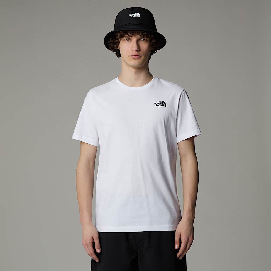Camiseta The North Face Redbox Celebration Hombre Blancos | NF0A95D1P