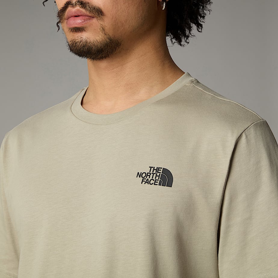Camiseta The North Face Redbox Graphic Hombre Beige | NF0A69C0S