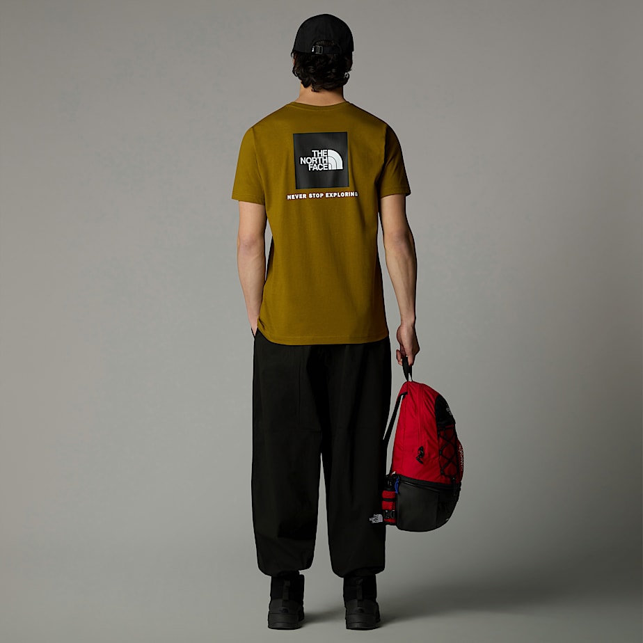 Camiseta The North Face Redbox Hombre Verdes | NF0A24E4R