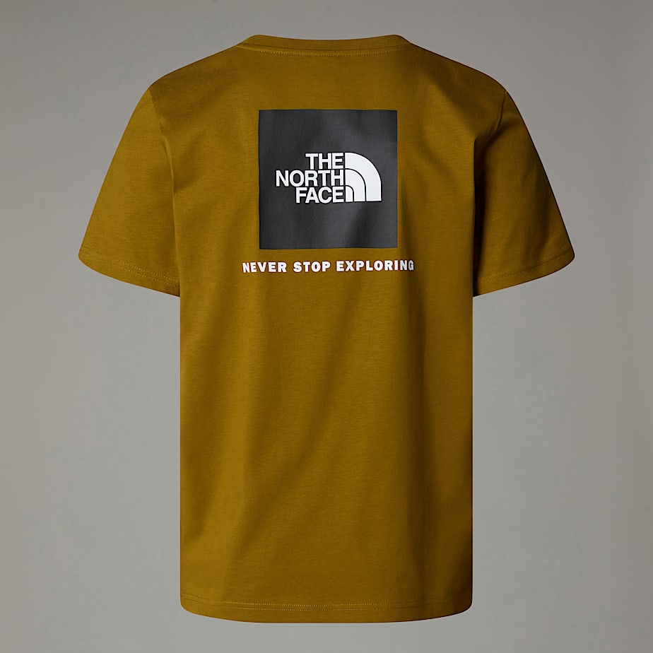Camiseta The North Face Redbox Hombre Verdes | NF0A24E4R