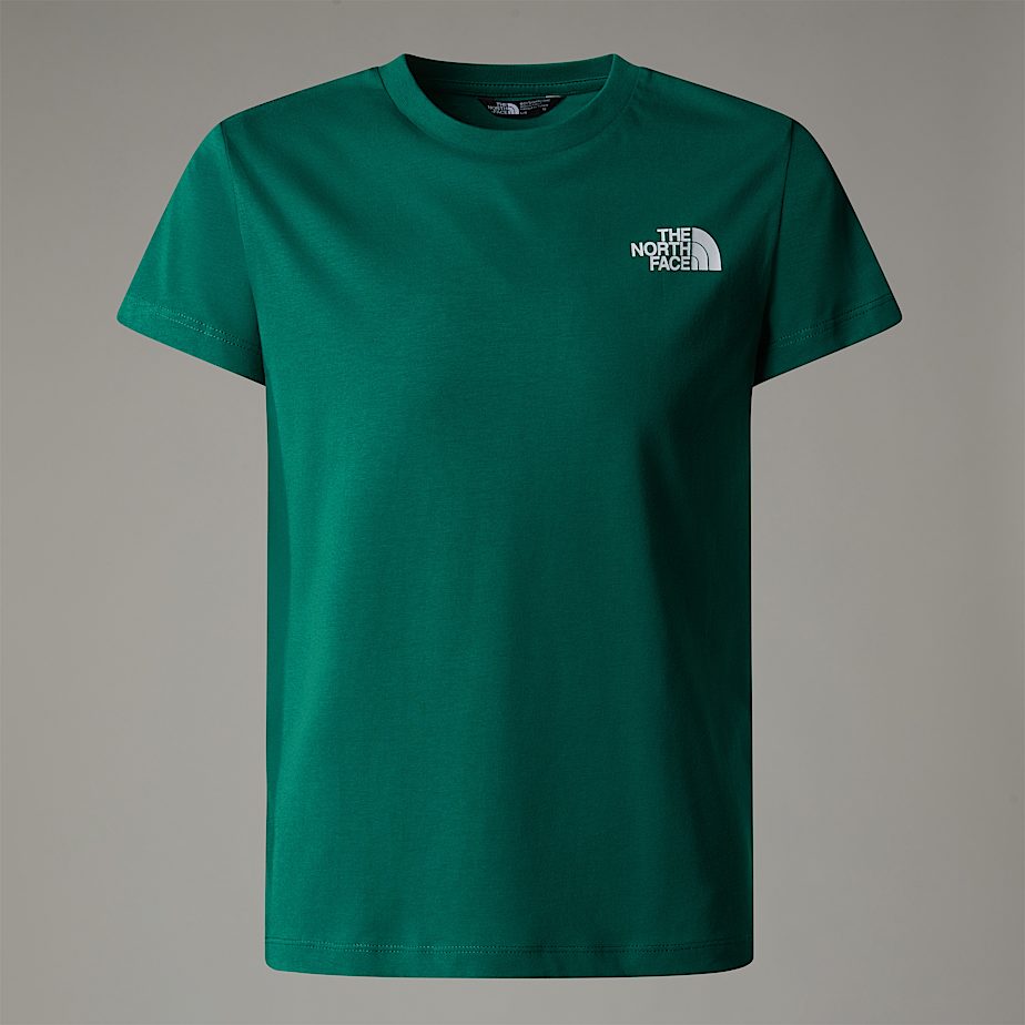Camiseta The North Face Redbox Niños Verdes | NF0A78I1J