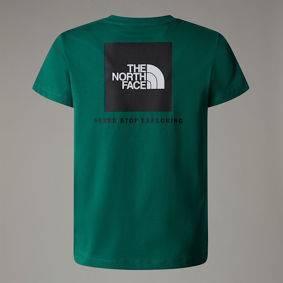 Camiseta The North Face Redbox Niños Verdes | NF0A78I1J