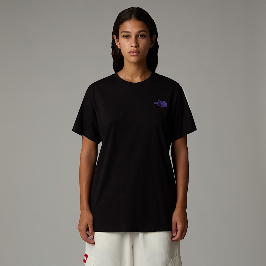 Camiseta The North Face Relaxed Redbox Graphic Mujer Negros | NF0A22G7V