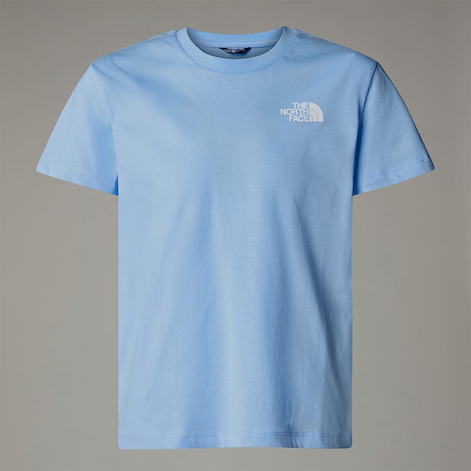 Camiseta The North Face Relaxed Redbox Niños Azules | NF0A29L9B