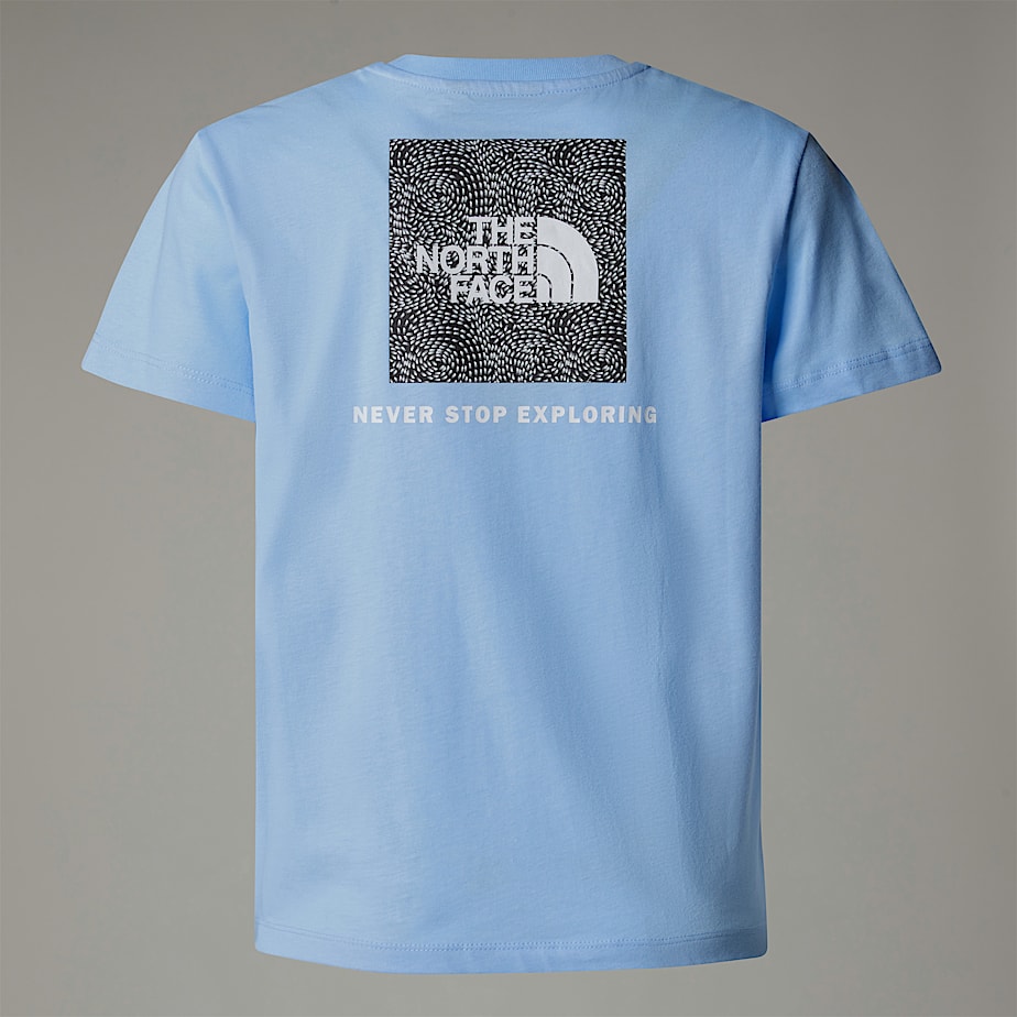 Camiseta The North Face Relaxed Redbox Niños Azules | NF0A29L9B