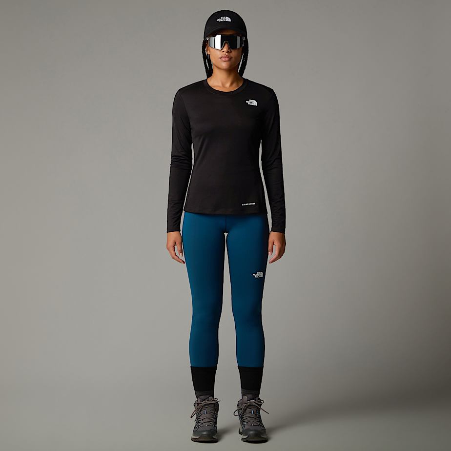 Camiseta The North Face Shadow Long-Sleeve Mujer Negros | NF0A67G7R