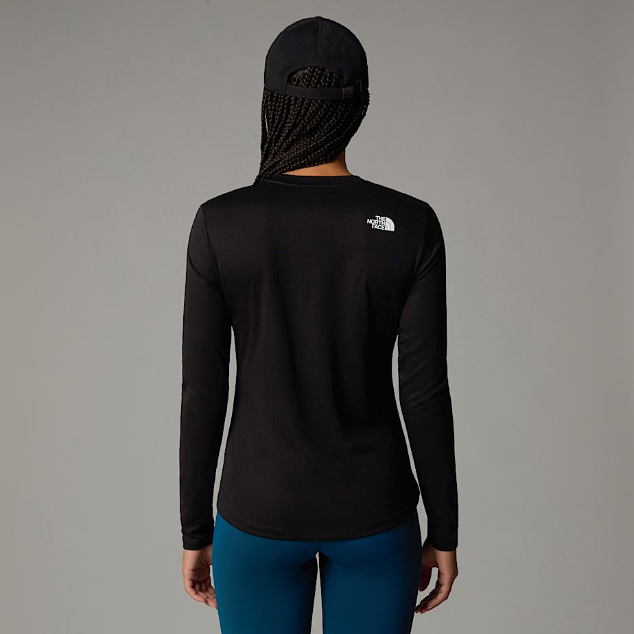 Camiseta The North Face Shadow Long-Sleeve Mujer Negros | NF0A67G7R