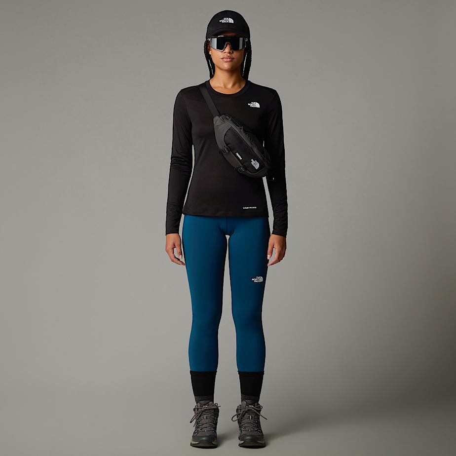 Camiseta The North Face Shadow Long-Sleeve Mujer Negros | NF0A67G7R