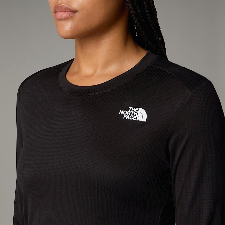 Camiseta The North Face Shadow Long-Sleeve Mujer Negros | NF0A67G7R