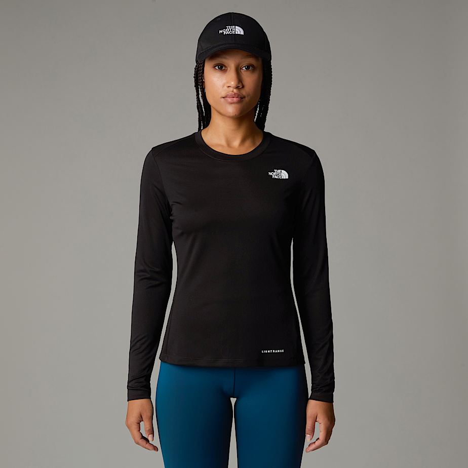Camiseta The North Face Shadow Long-Sleeve Mujer Negros | NF0A67G7R