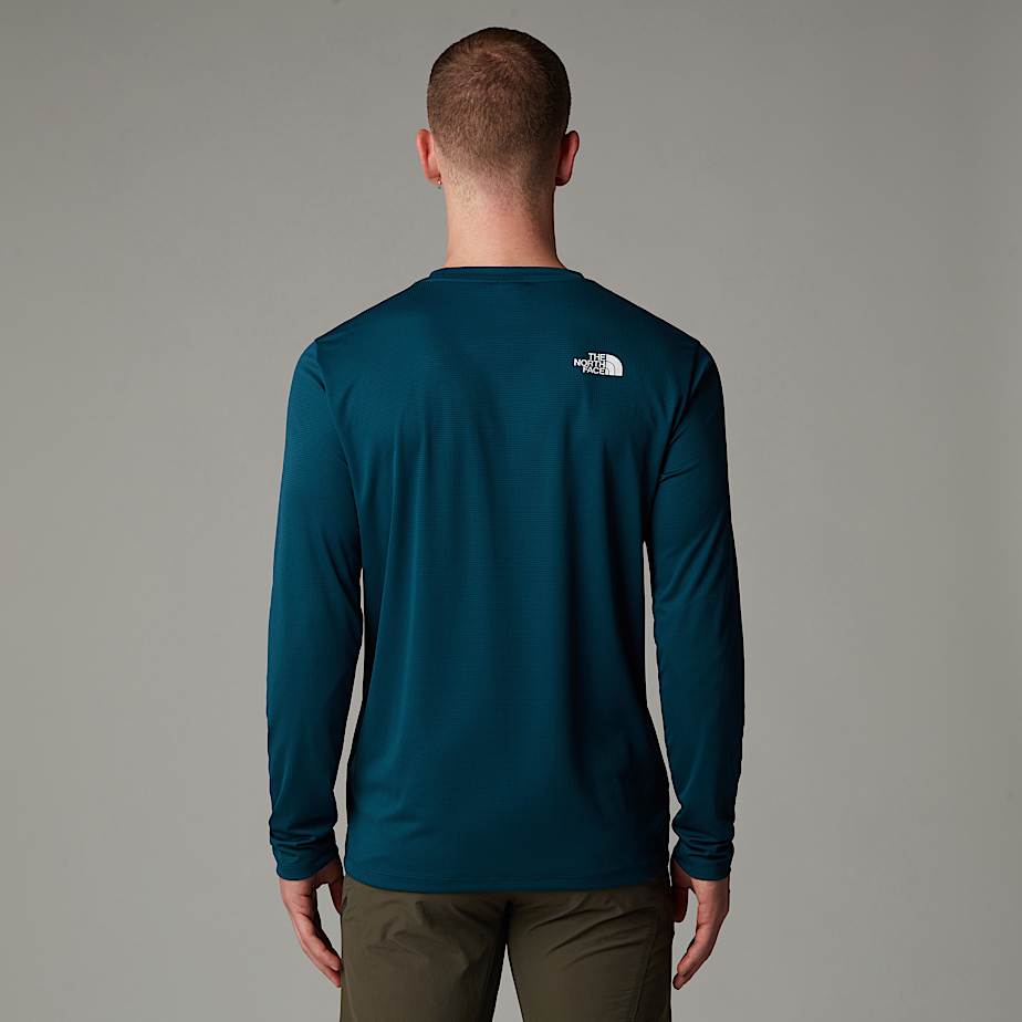 Camiseta The North Face Shadow Long-Sleeve Hombre Azul Marino | NF0A15Q7B