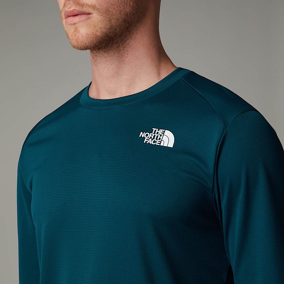 Camiseta The North Face Shadow Long-Sleeve Hombre Azul Marino | NF0A15Q7B