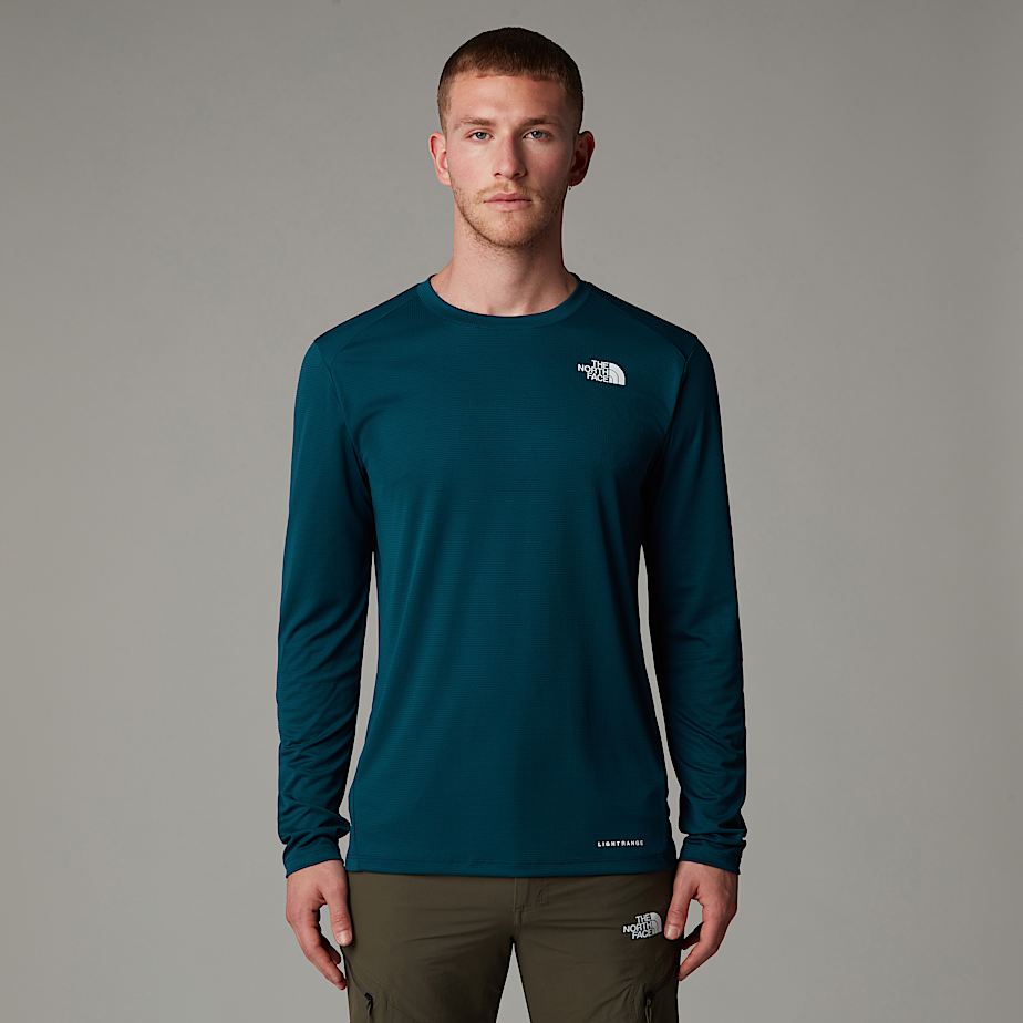 Camiseta The North Face Shadow Long-Sleeve Hombre Azul Marino | NF0A15Q7B