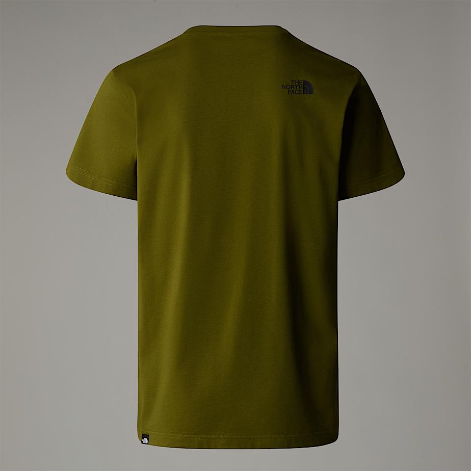 Camiseta The North Face Simple Dome Hombre Verdes | NF0A53T3C