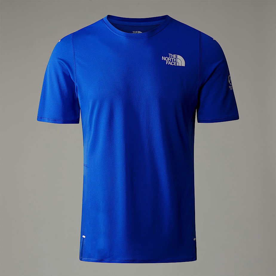 Camiseta The North Face Summit High Trail Run Hombre Azules | NF0A53T4X