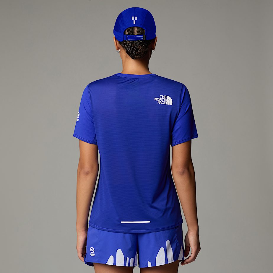 Camiseta The North Face Summit High Trail Run Mujer Azules | NF0A22P2N