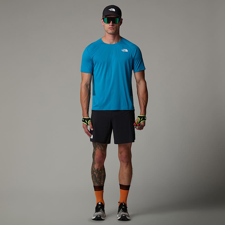 Camiseta The North Face Summit High Trail Run Hombre Azules | NF0A41S8T