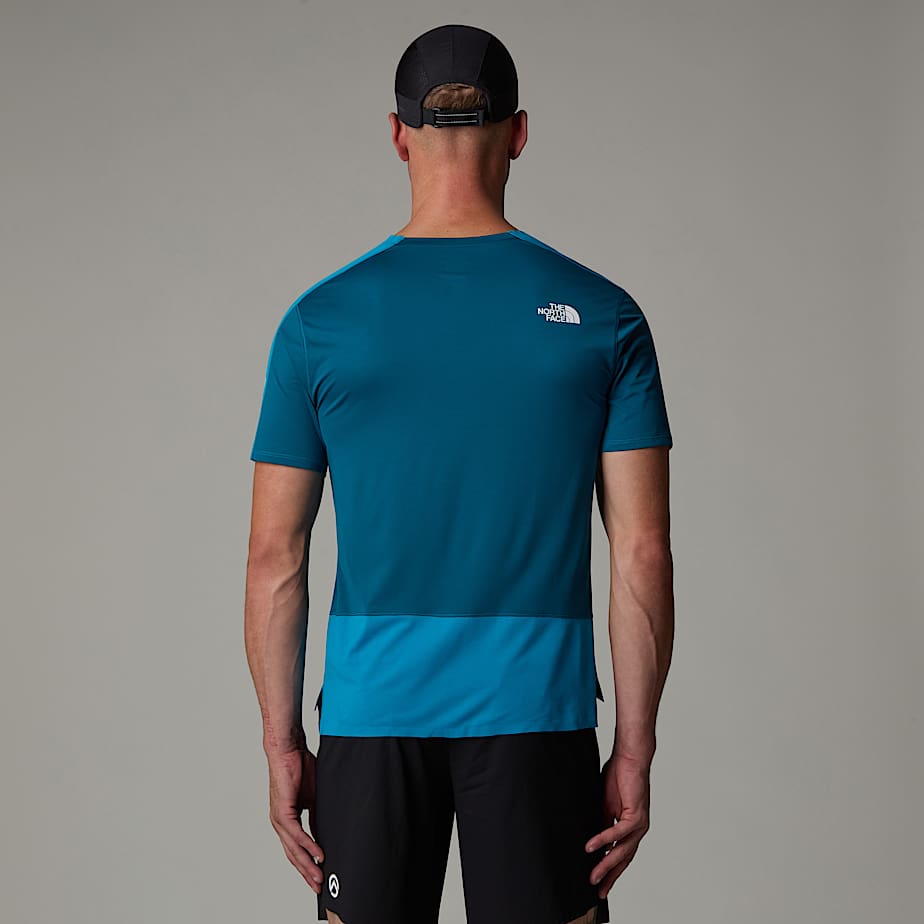 Camiseta The North Face Summit High Trail Run Hombre Azules | NF0A41S8T