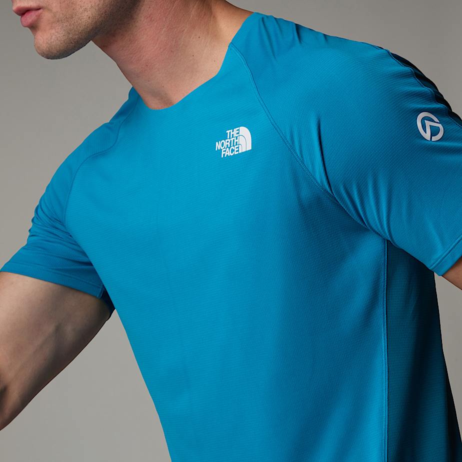 Camiseta The North Face Summit High Trail Run Hombre Azules | NF0A41S8T