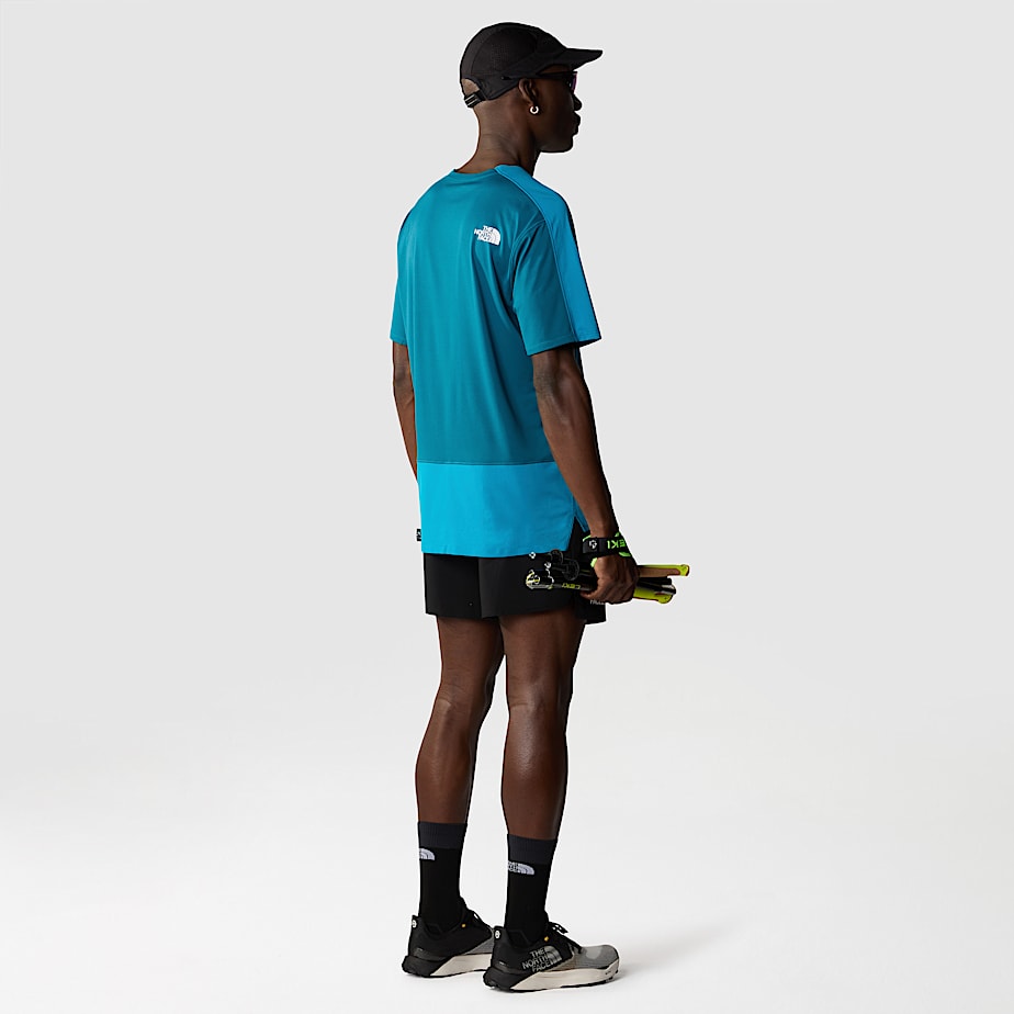 Camiseta The North Face Summit High Trail Run Hombre Azules | NF0A41S8T