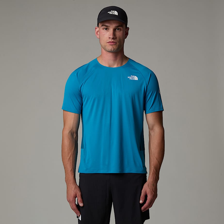 Camiseta The North Face Summit High Trail Run Hombre Azules | NF0A41S8T