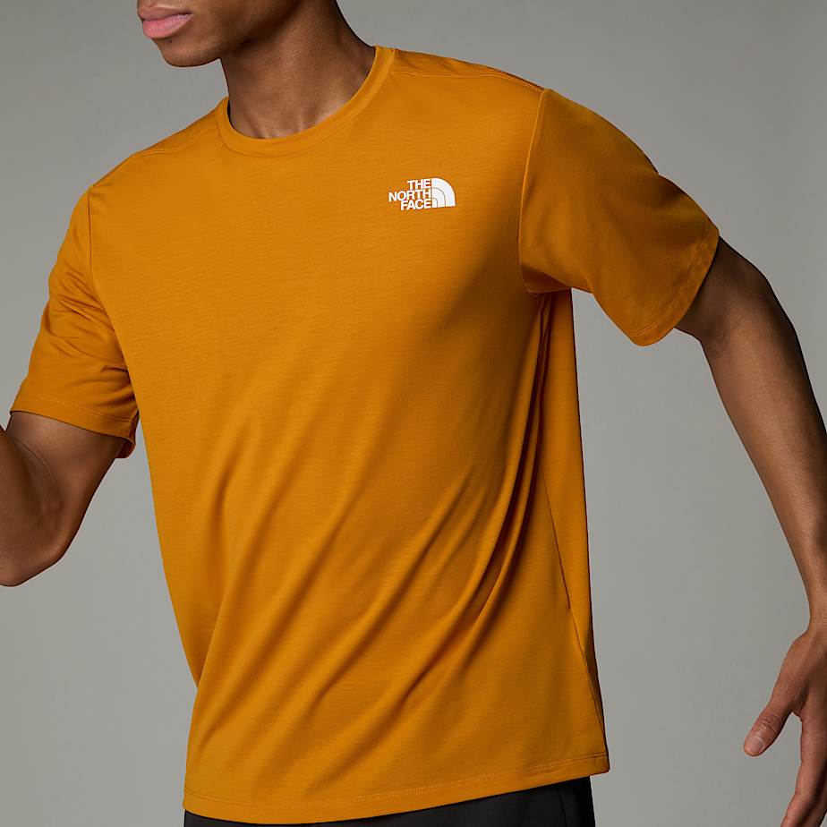Camiseta The North Face Topographic Foundation Hombre Naranjas | NF0A47L8U