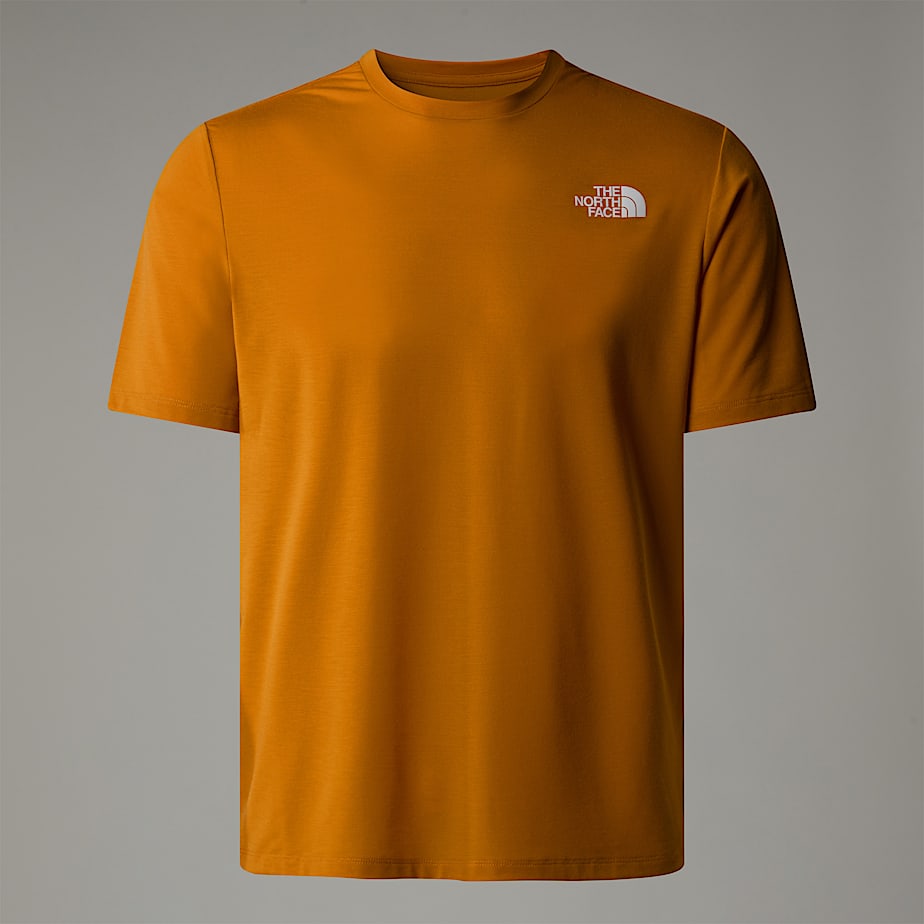 Camiseta The North Face Topographic Foundation Hombre Naranjas | NF0A47L8U