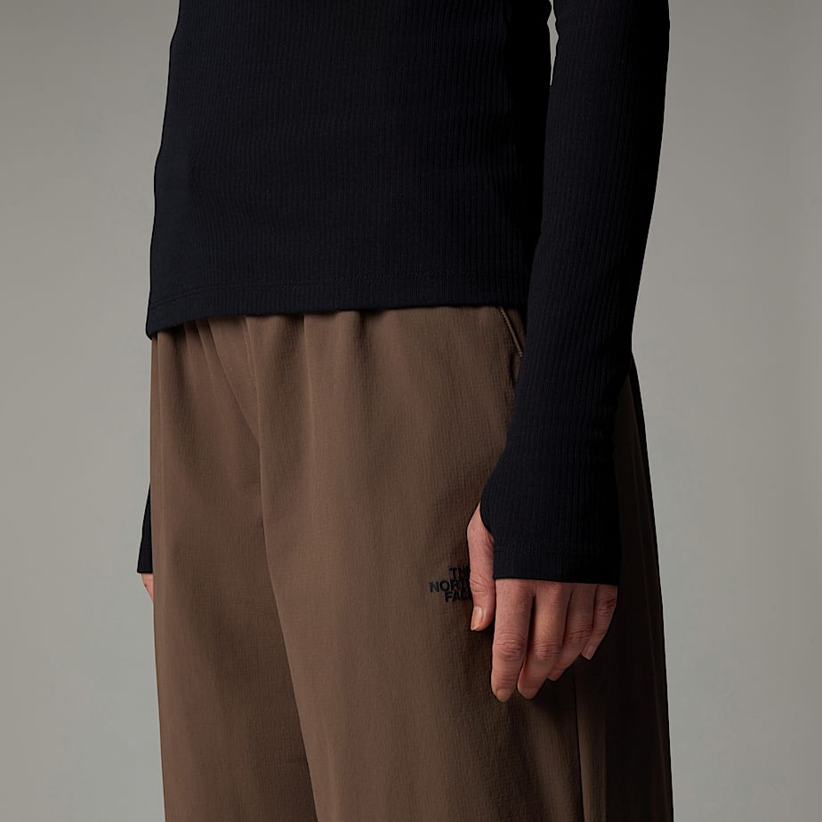 Camiseta The North Face Turtleneck Long-Sleeve Mujer Negros | NF0A50X3I